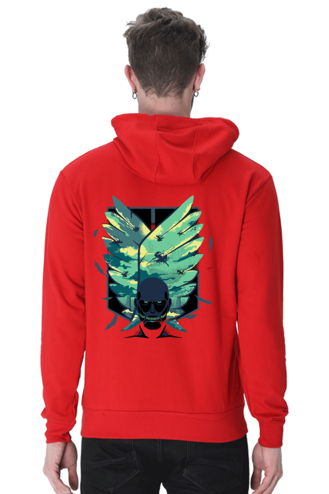 Unisex Attack On Titan Hooded Sweatshirt