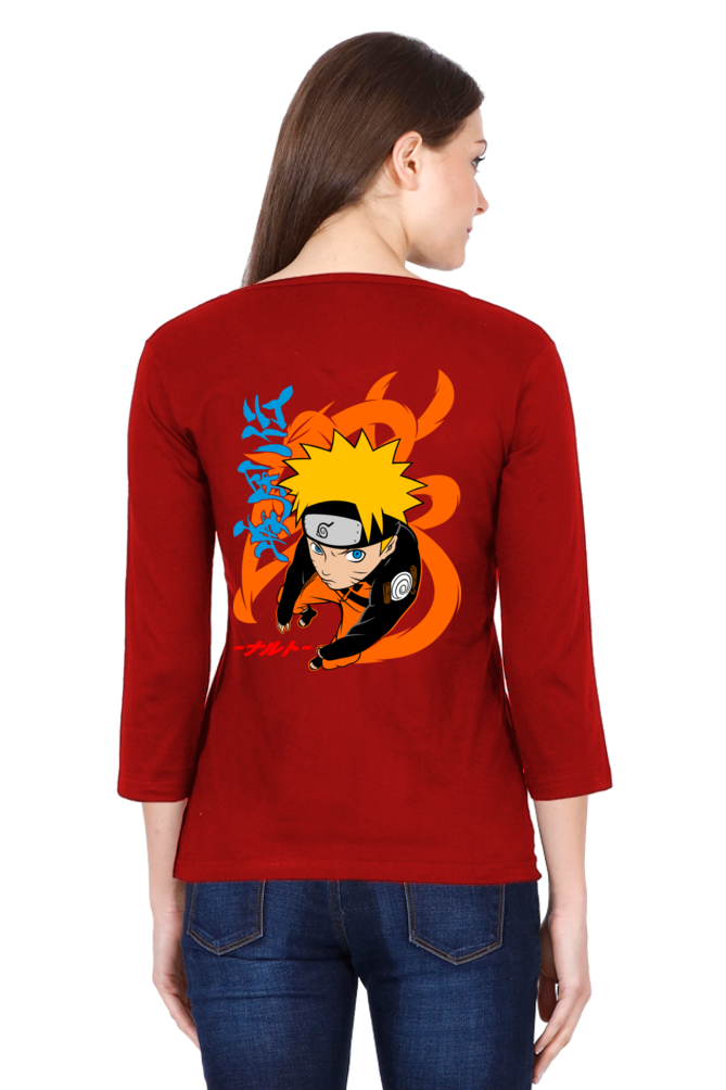 Women's Naruto Round Neck Full Sleeve
