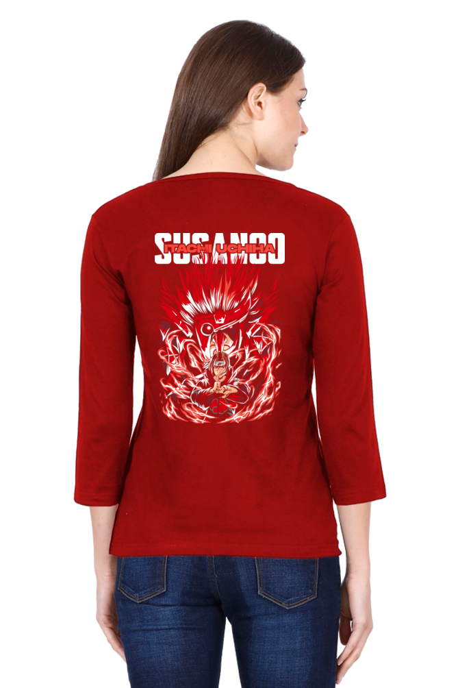 Women's Itachi Round Neck Full Sleeve