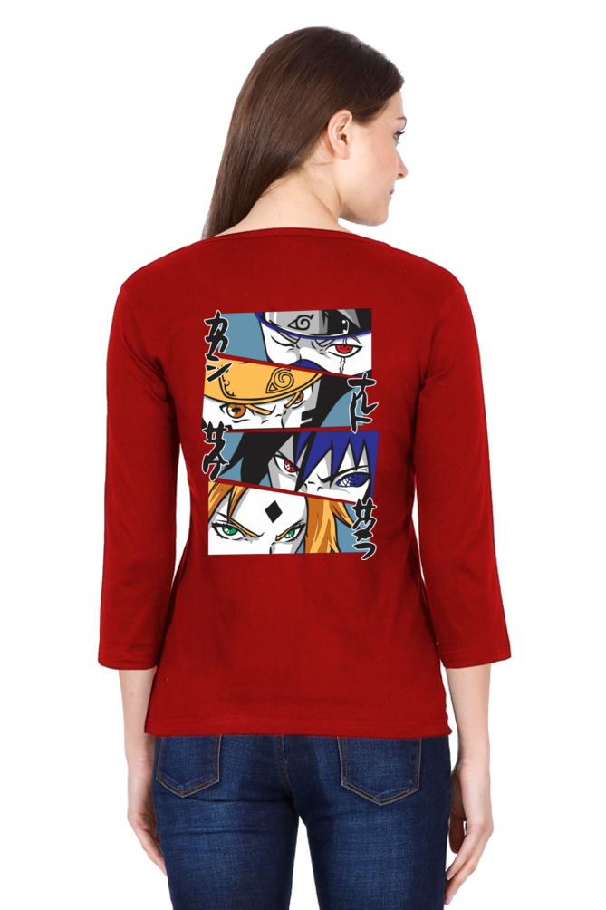 Women's Kakashi Round Neck Full Sleeve