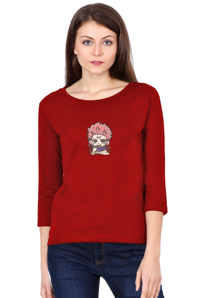 Women's Sukuna Round Neck Full Sleeve