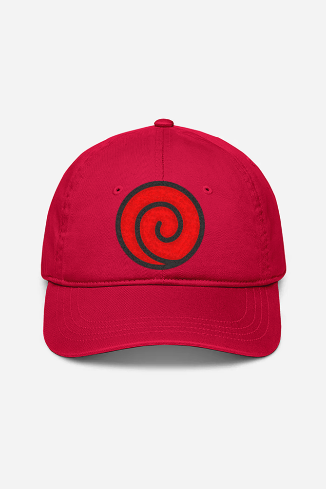 Unisex Uzumaki Clan Embroidered Cap