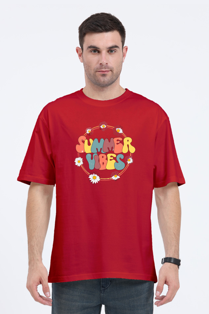Unisex Printed Oversized T-shirt