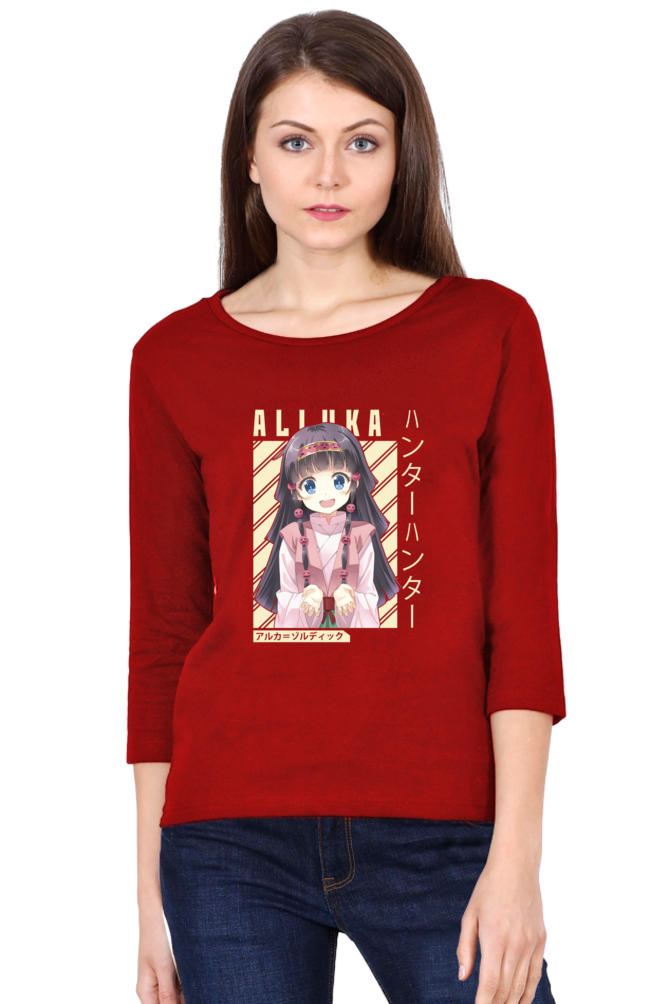 Women's Alluka Round Neck Full Sleeve