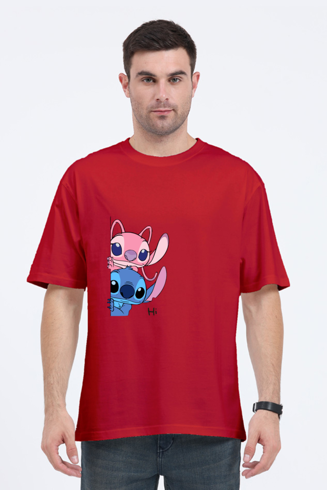 Unisex Printed Oversized T-shirt