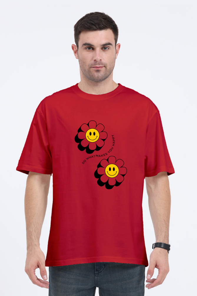 Unisex Printed Oversized T-shirt
