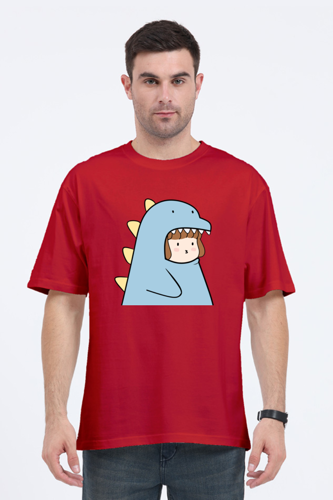 Unisex Printed Oversized T-shirt