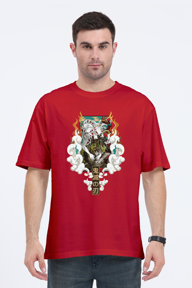 Unisex Demon Slayer Oversized T-shirt