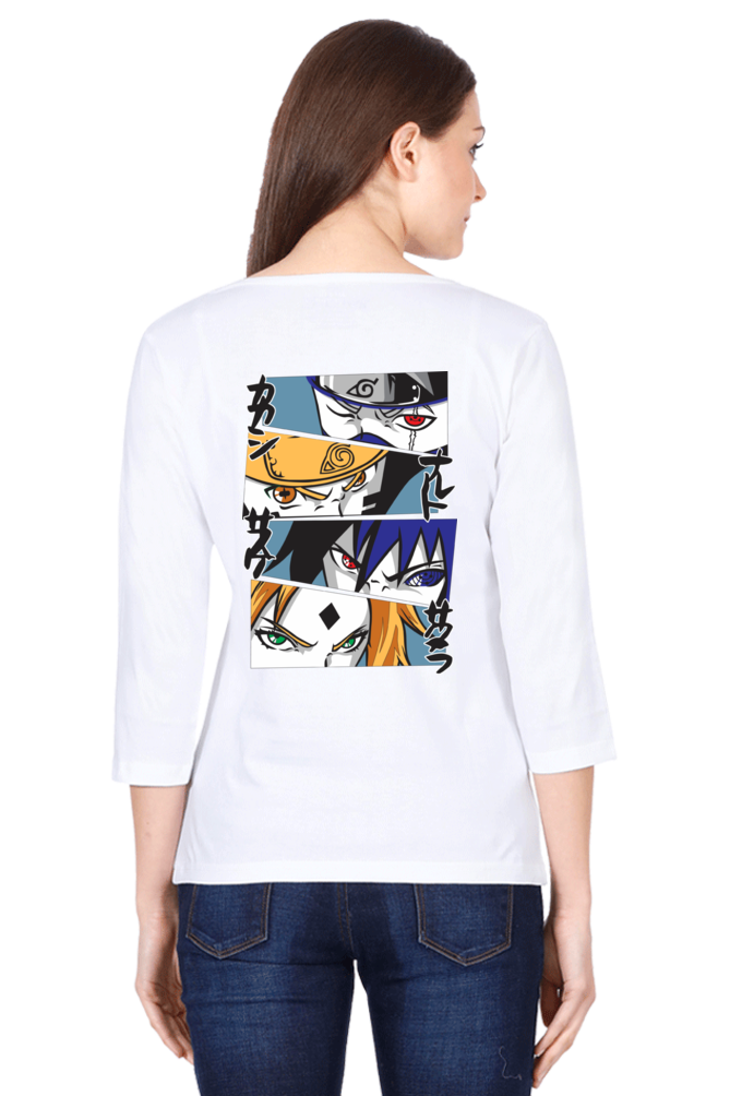 Women's Kakashi Round Neck Full Sleeve
