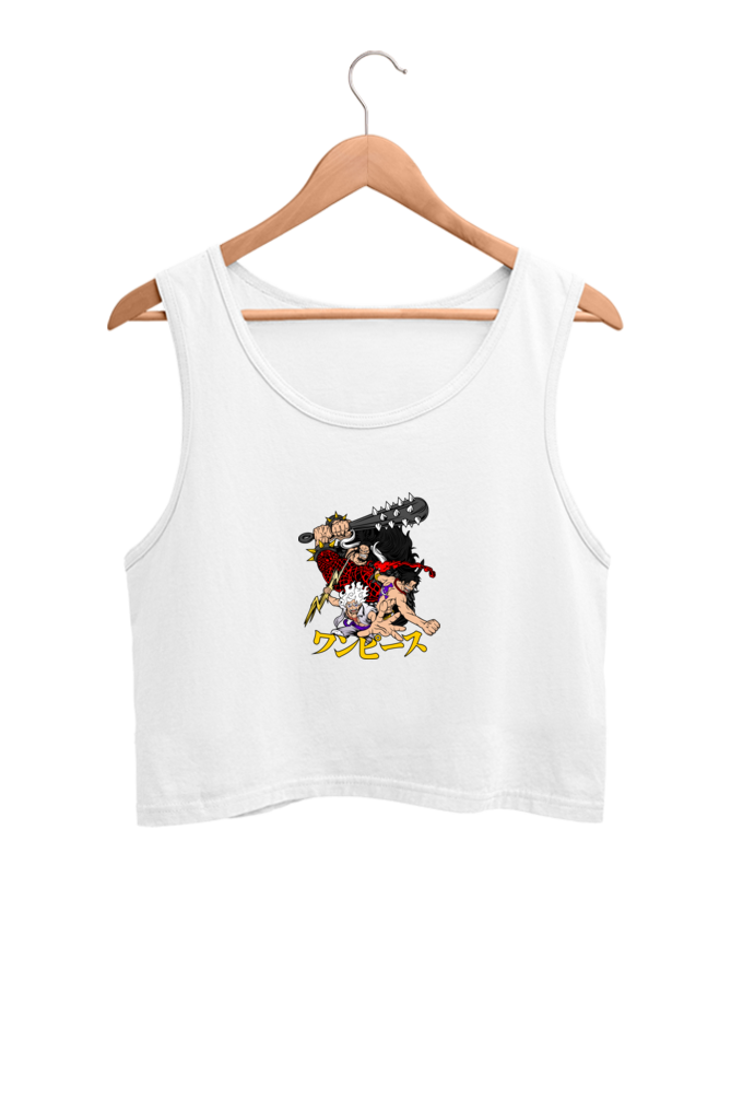 Women's One Piece Graphic Printed Crop Tank Top