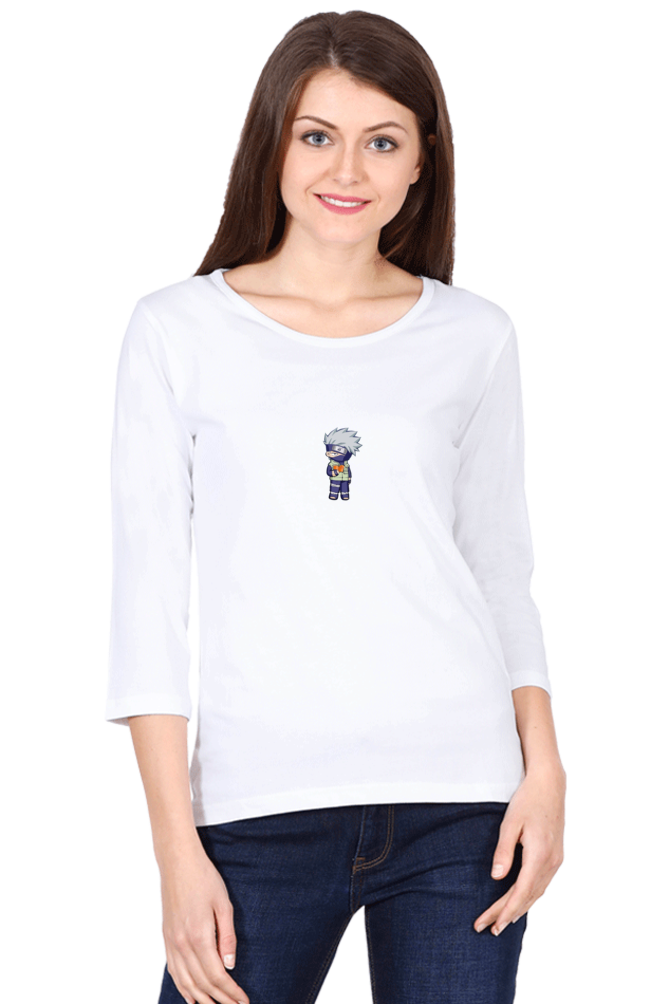 Women's Kakashi Round Neck Full Sleeve