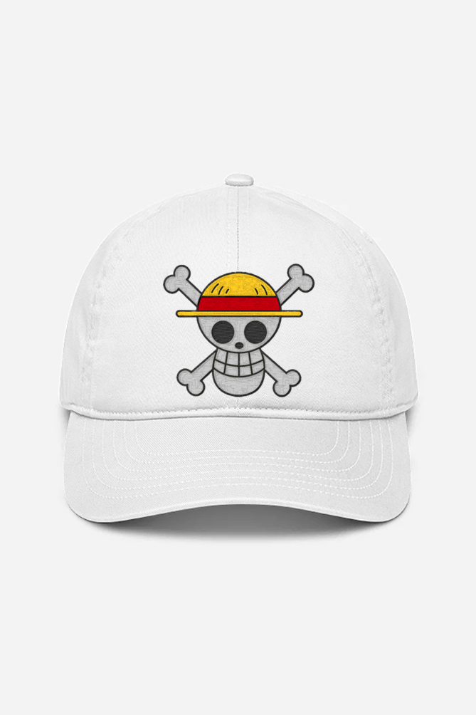 Unisex One Piece Embroidered Cap