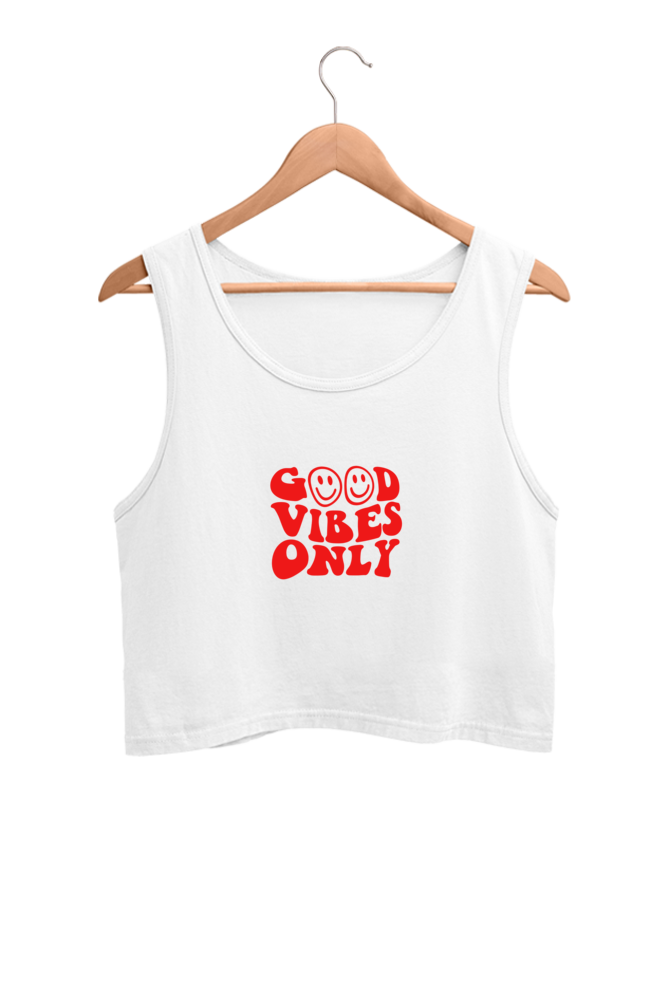 Women's Printed Crop Tank Top