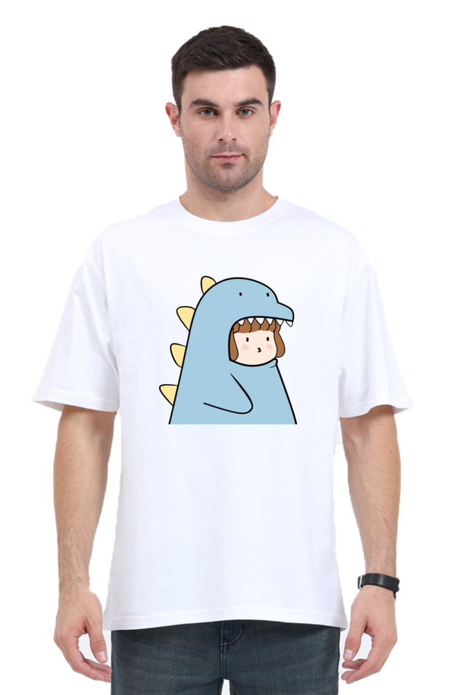 Unisex Printed Oversized T-shirt