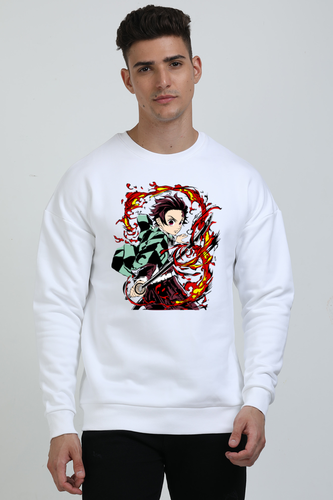 Unisex Tanjiro Oversized Sweatshirt