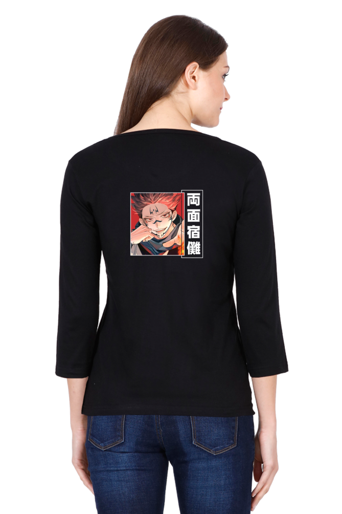 Women's Sakuna Print Round Neck Full Sleeve