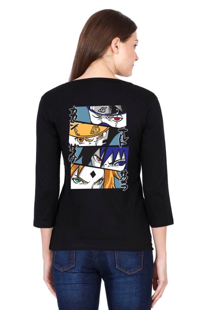 Women's Kakashi Round Neck Full Sleeve