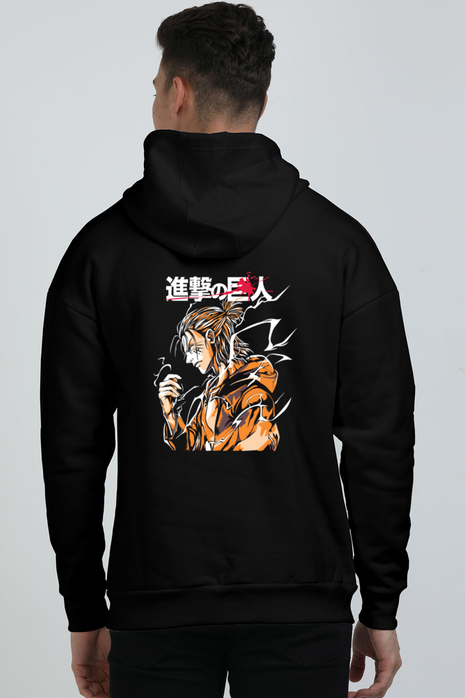 Unisex Eren Yeager Oversized Hooded Sweatshirt