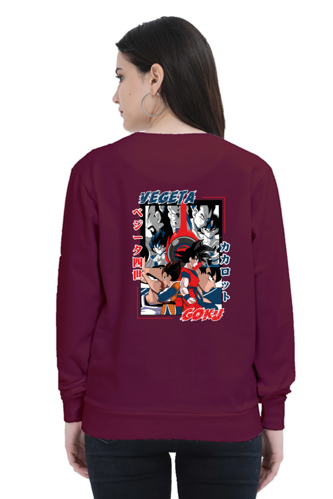 Women's Vegeta Print Sweatshirts