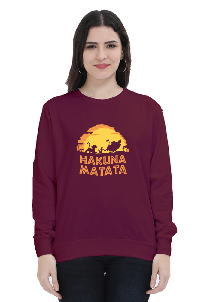 Women's Printed Sweatshirt