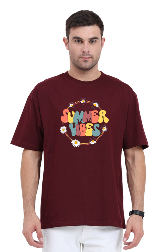 Unisex Printed Oversized T-shirt