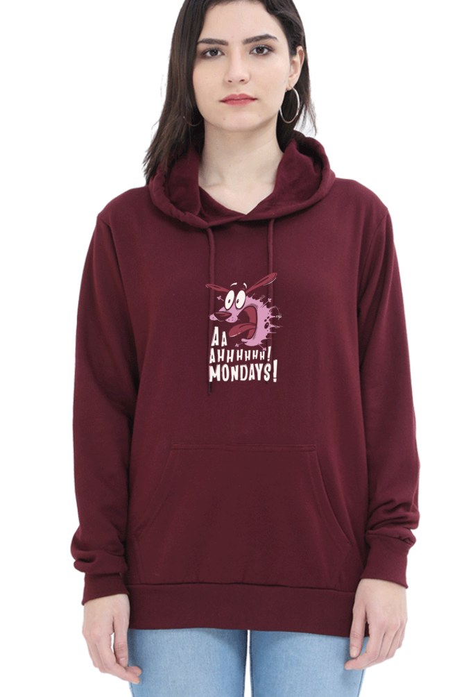 Women's Printed Hooded Sweatshirt