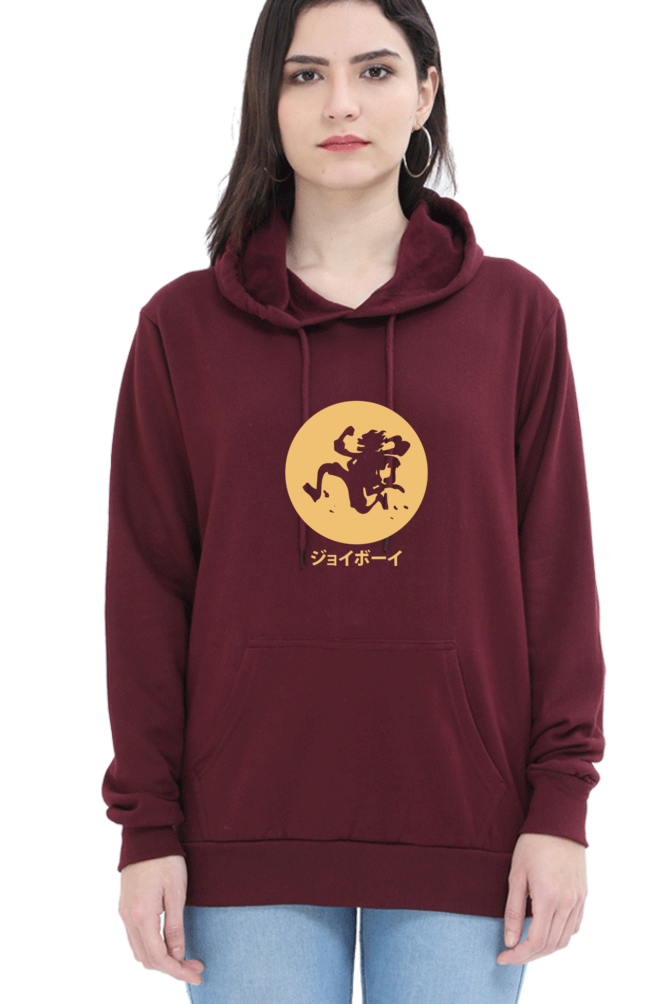 Women's One Piece Printed Hooded Sweatshirt