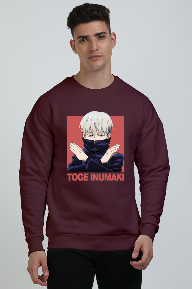 Unisex Toge Inumaki Oversized Sweatshirt