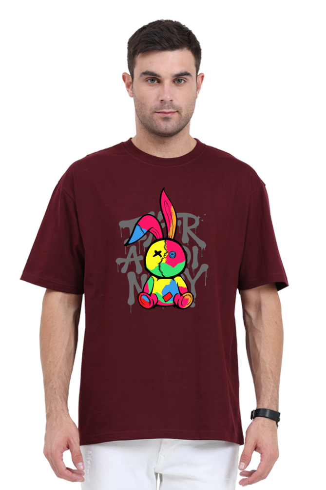 Unisex Graphic Printed Oversized T-shirt