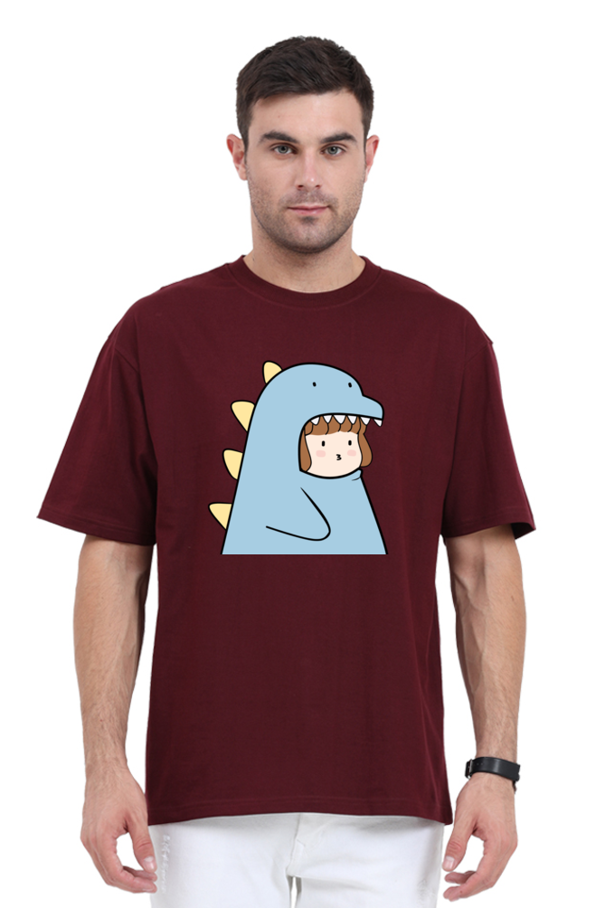 Unisex Printed Oversized T-shirt