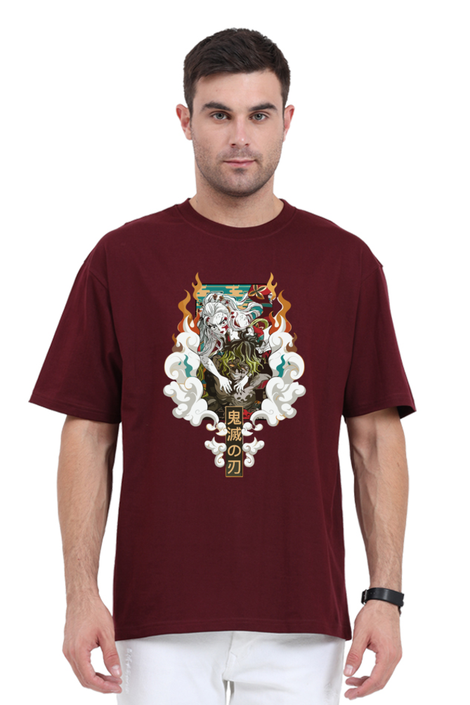 Unisex Demon Slayer Oversized T-shirt