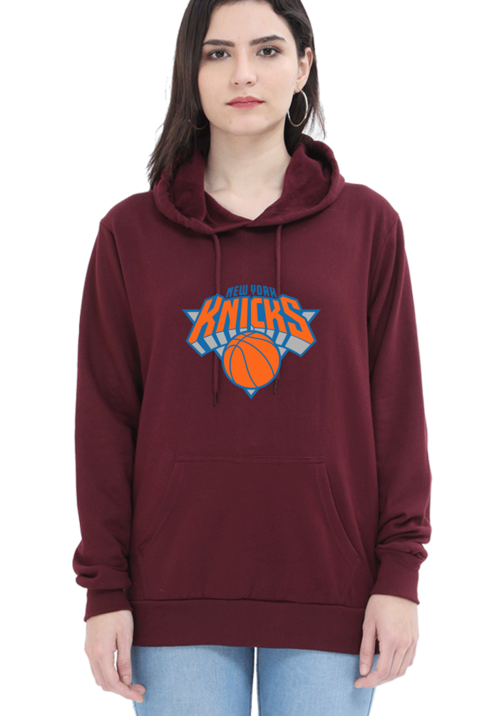 Women's NBA Graphic Printed Hooded Sweatshirt