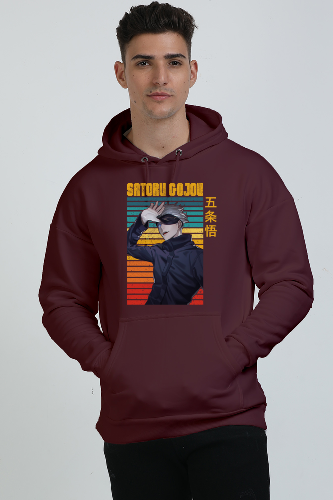 Unisex Gojo Satoru Oversized Hooded Sweatshirt