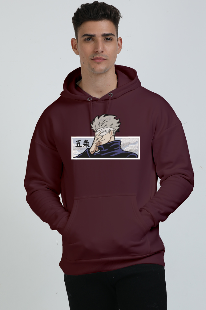 Unisex Gojo Oversized Hooded Sweatshirt