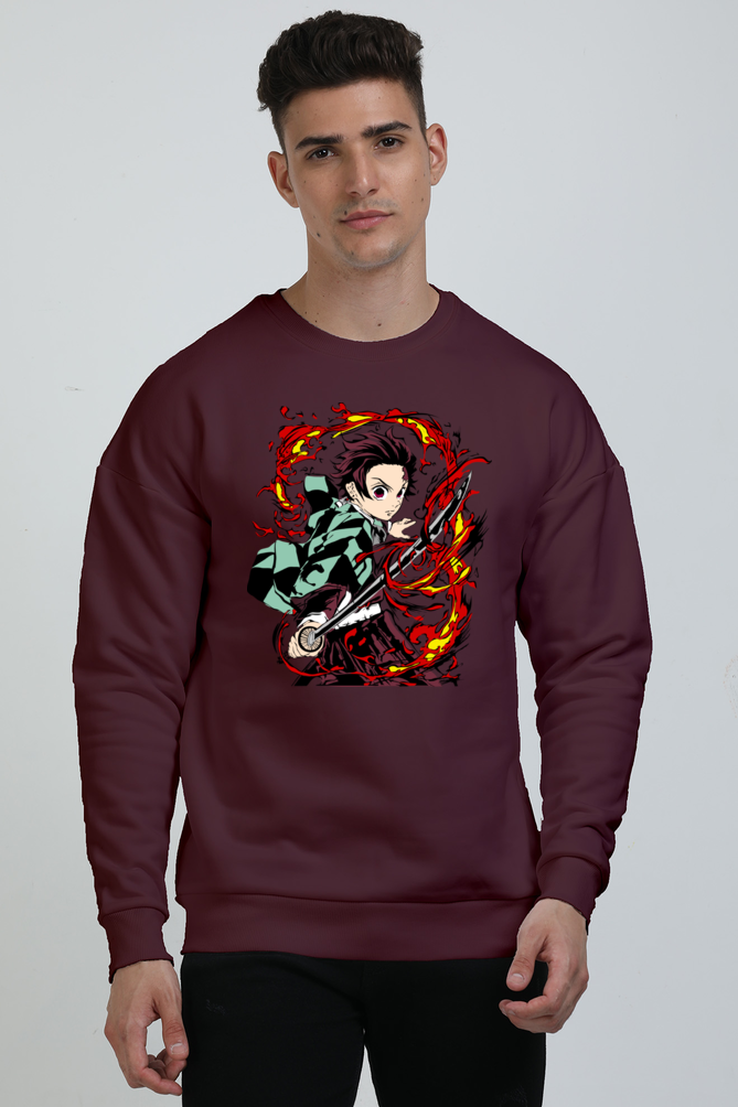 Unisex Tanjiro Oversized Sweatshirt