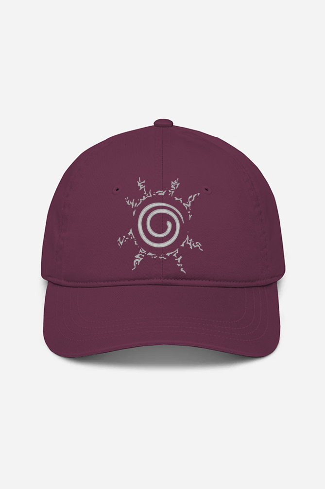 Unisex Naruto Seal Embroidered Cap