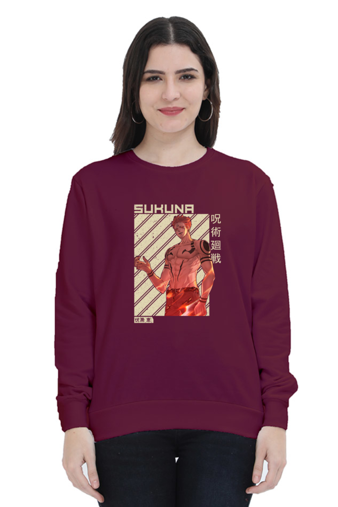 Women's Sukuna Print Sweatshirts