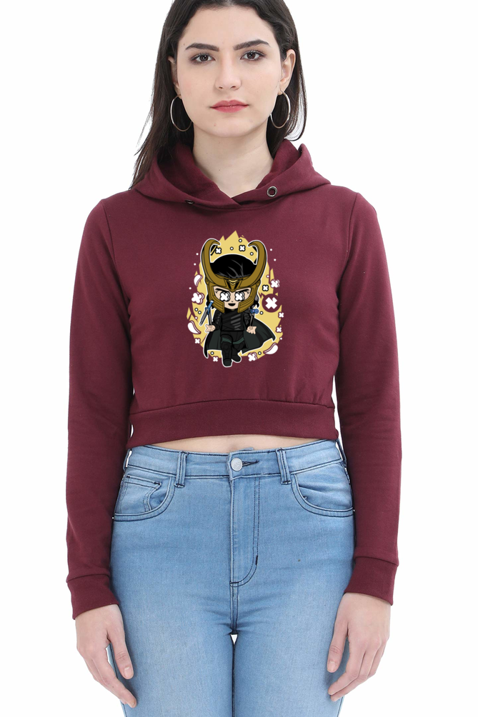 Women's Loki Crop Hoodies