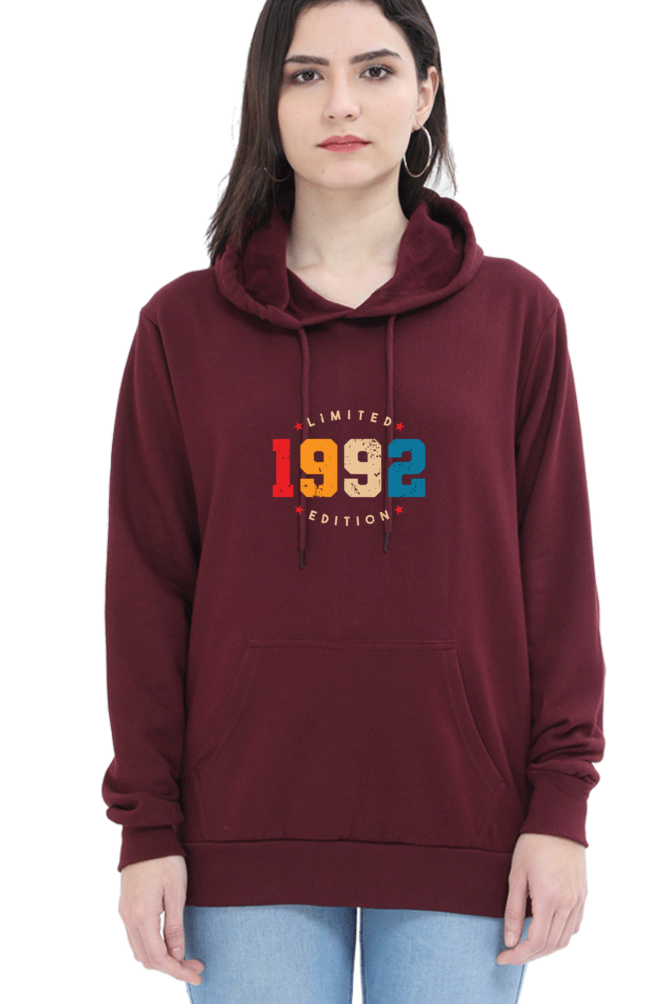 Women's Printed Hooded Sweatshirt