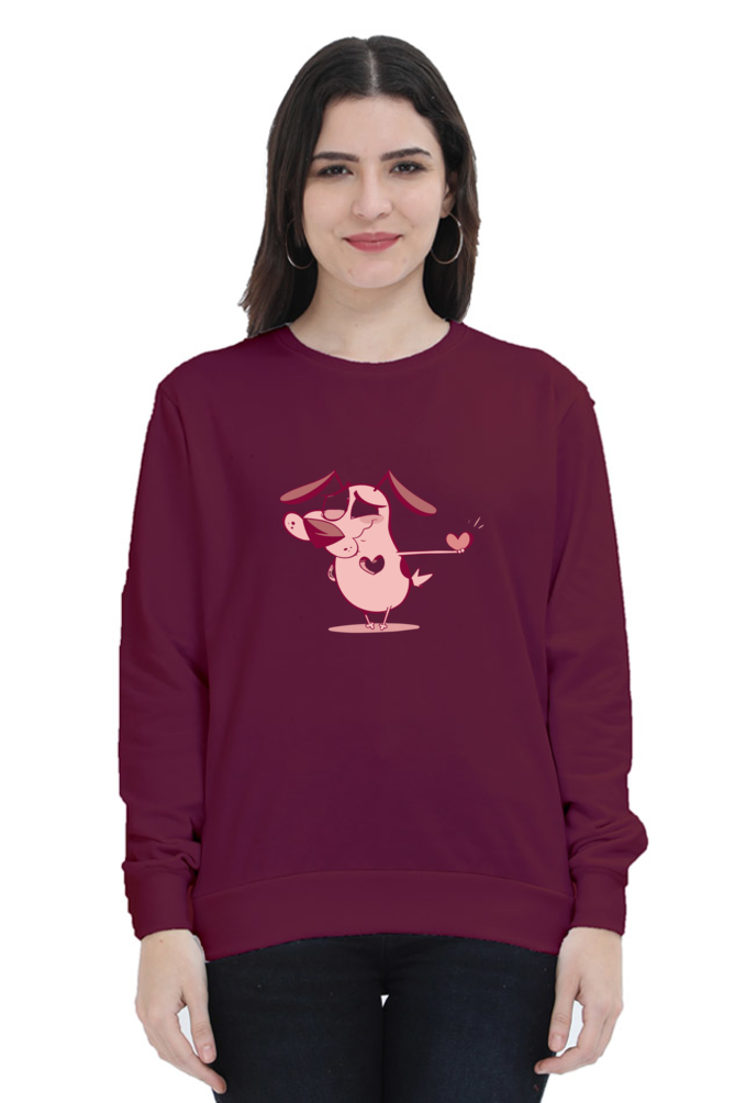 Women's Printed Sweatshirt