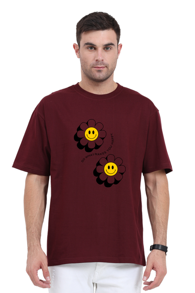 Unisex Printed Oversized T-shirt