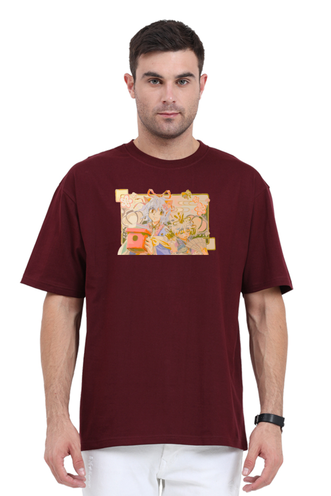 Unisex Neferpitou x Killua Oversized T-shirt