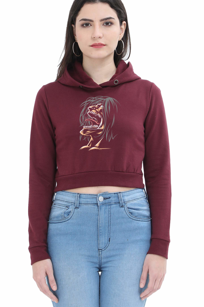 Women's Attack On Titan Crop Hoodies