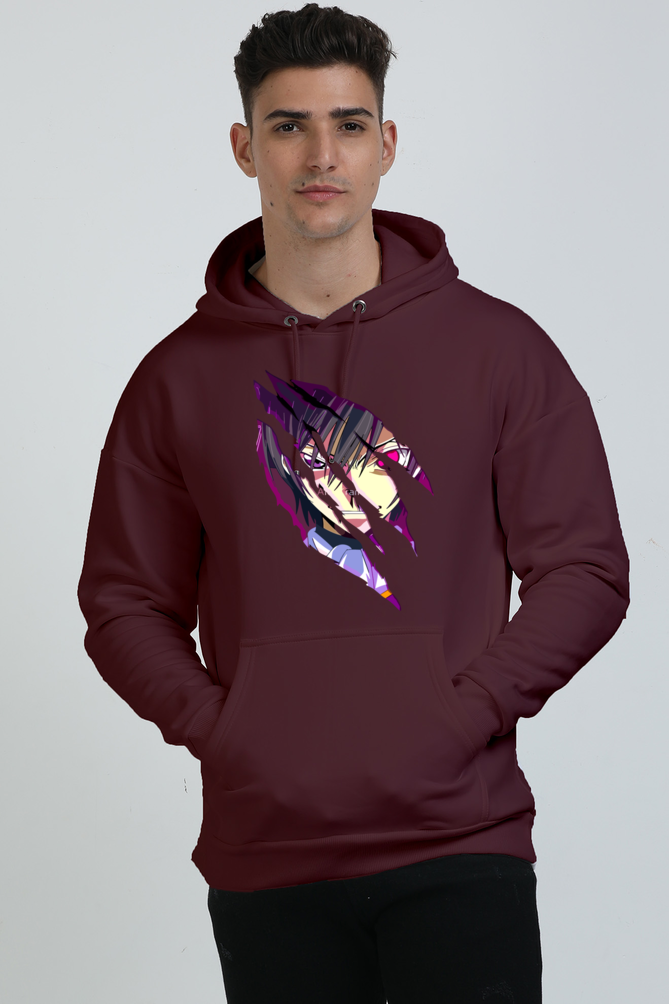 Unisex Lelouch Oversized Hooded Sweatshirt