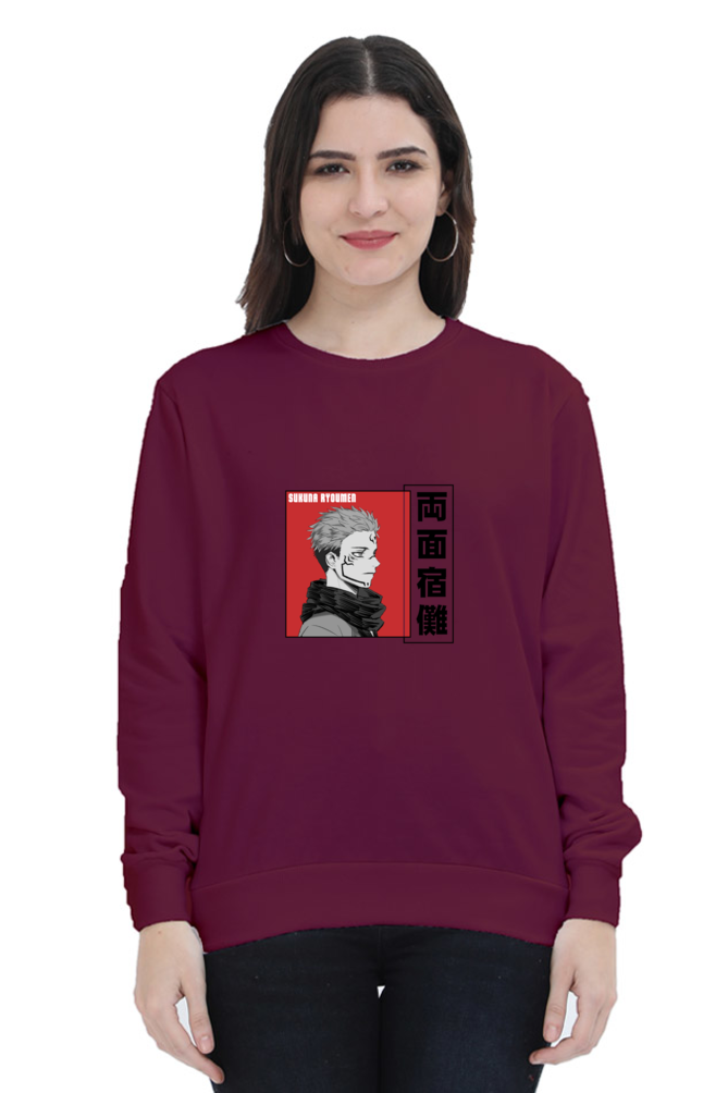 Women's Sukuna Print Sweatshirts