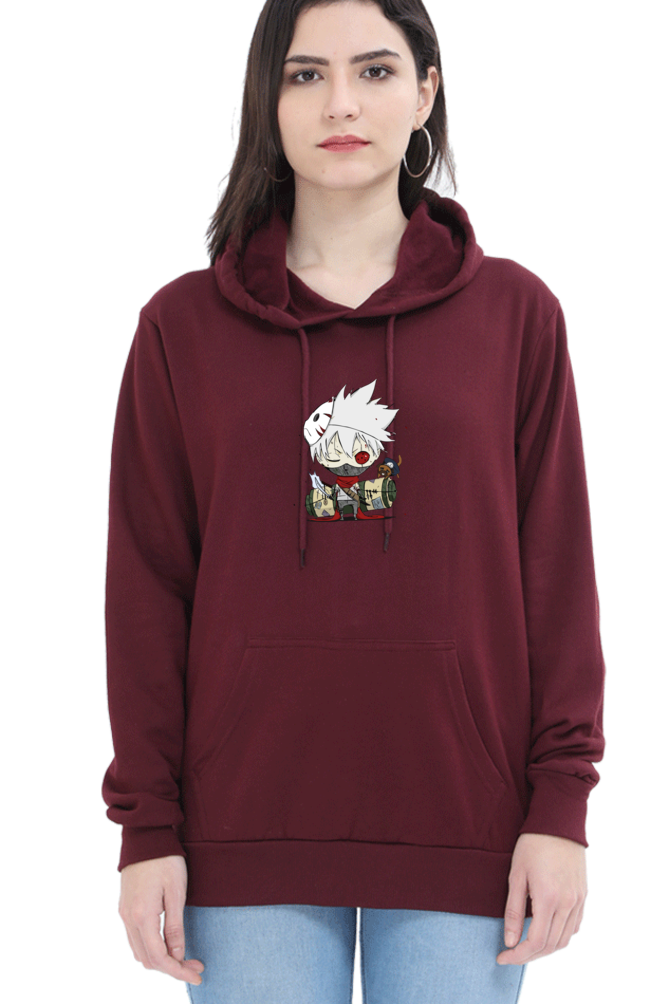Women's Kakashi Printed Hooded Sweatshirt