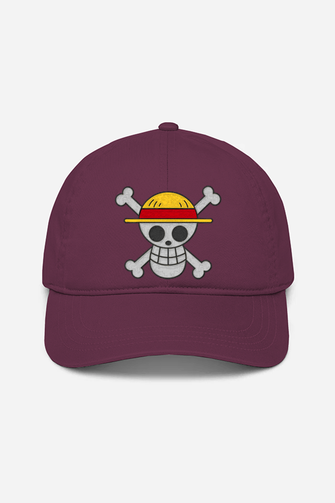 Unisex One Piece Embroidered Cap