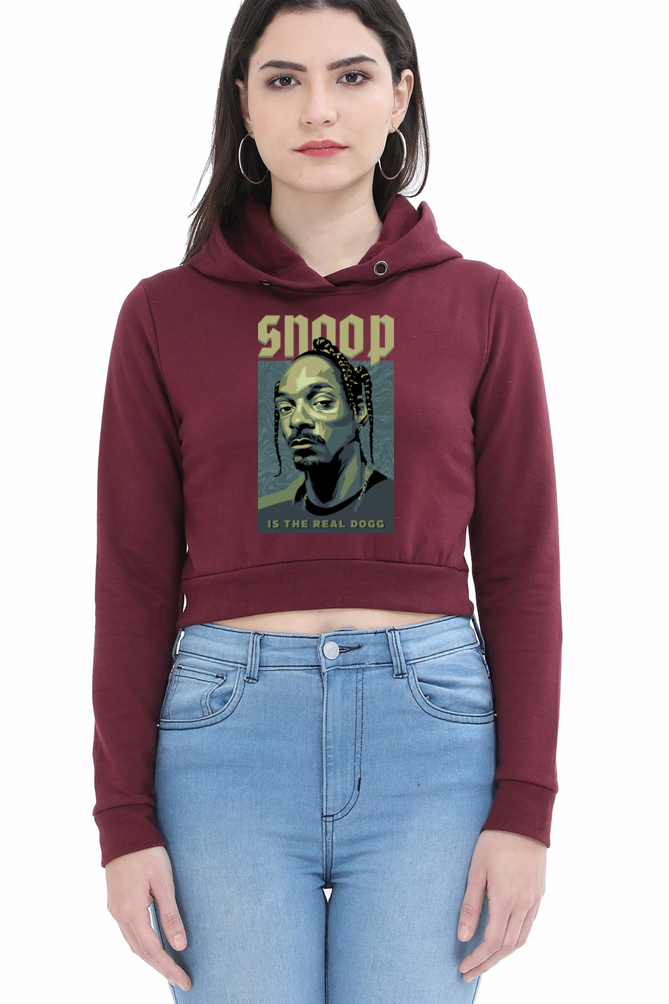 Women's Snoop Crop Hoodies