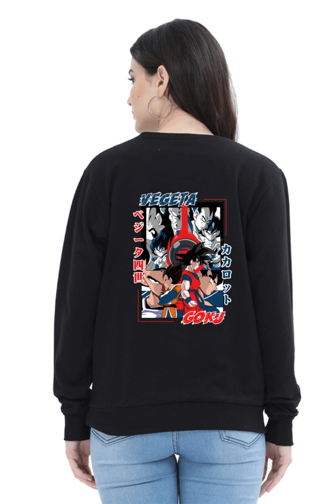 Women's Vegeta Print Sweatshirts