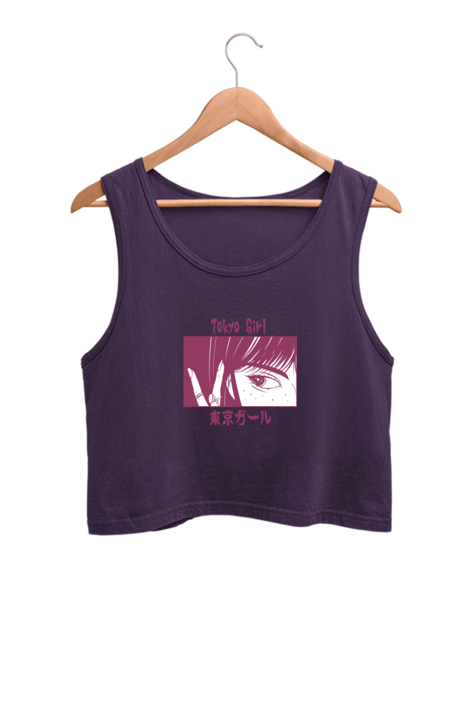Women'sCed Crop Tank Top
